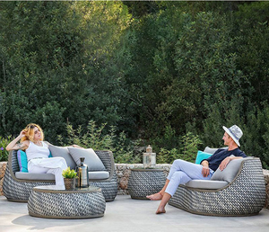 Foshan progetto all'ingrosso su ordinazione di plastica da giardino <span class=keywords><strong>esterno</strong></span> in <span class=keywords><strong>rattan</strong></span> <span class=keywords><strong>sintetico</strong></span> divano set di Vimini Patio divano Componibile divano componibile - Product Image 2