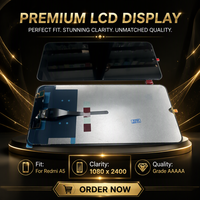 Écran LCD tactile de remplacement pour Redmi A5, version européenne, grand verre, noir