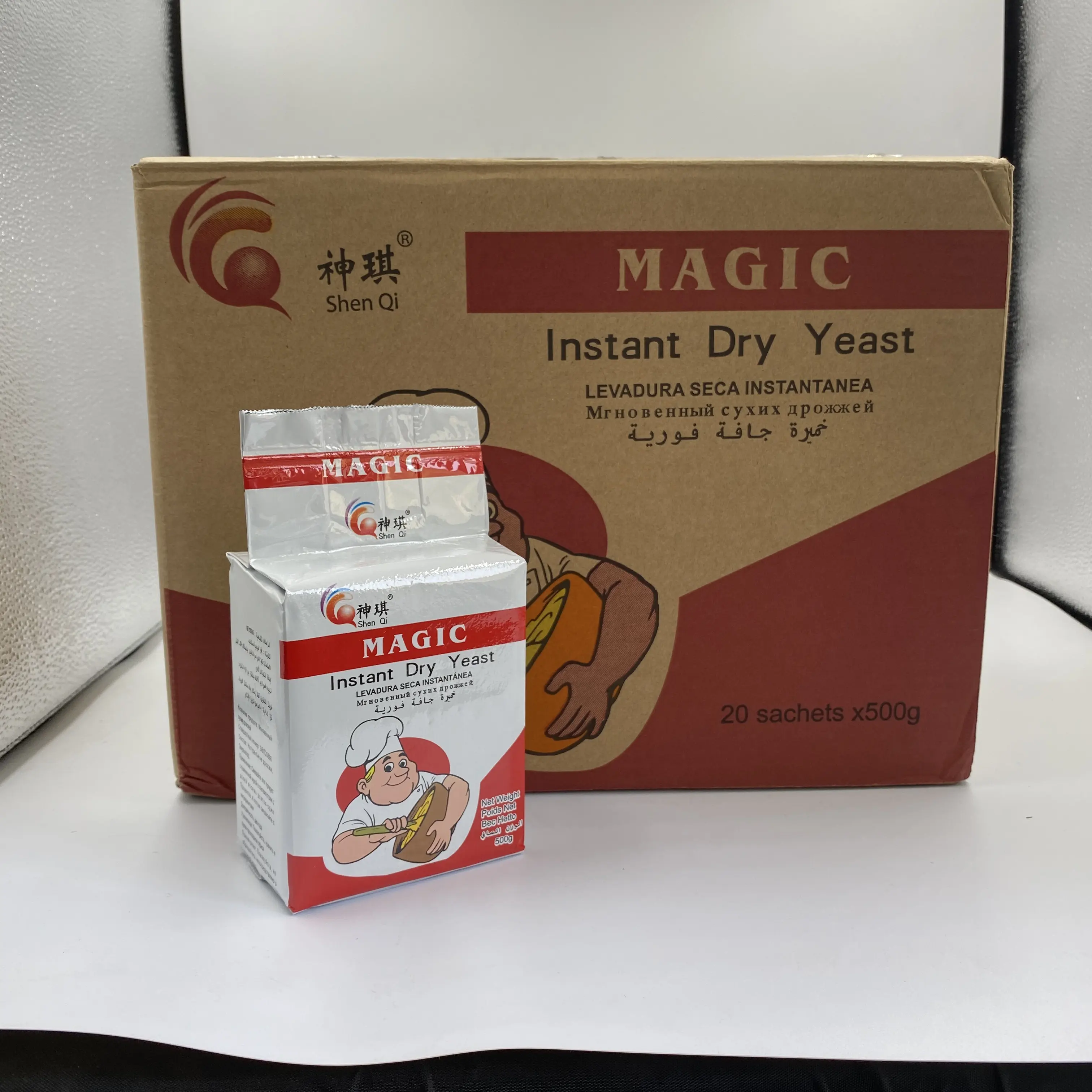MAGIC Low Sugar Instant Dry Yeast 500g for bread