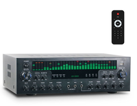 AV-5800 7.1 Kanal 600W Karaoke Güç Amplifikatörü Ev Sinema Sistemi Stereo Ses Amplifikatörü DJ Sahne Müziği için