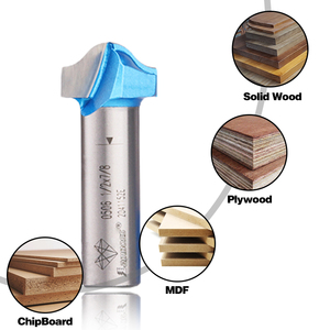 Lamboss <strong>Classical</strong> <strong>Bead</strong> Router <strong>Bits</strong> Without Bearing Engraving Trimming and Milling Cutter - Product Image 6