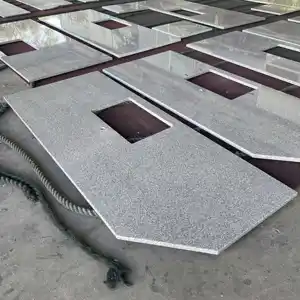 Factory Raw Block Slab Tile G640 Sesame White Paving Outdoor Granit Kitchen Countertop G603 Vanity Top Granite