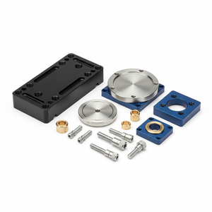 Service de pièces usinées en acier inoxydable de qualité supérieure, prototypes de haute précision en aluminium aérospatial et médical pour équipements industriels - Product Image 4