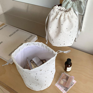Personalized Fashion Portable <b>Large</b>-capacity Travel <b>Makeup</b> <b>Bag</b> Multifunctional Cosmetic Storage Drawstring Gfit <b>Bag</b> - Product Image 4
