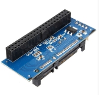 Adaptador IDE a SATA HDD 3,5 Convertidor de disco duro IDE a SATA PATA IDE 39/40Pin a SATA Conector de disco duro de 22 pines con cable de datos