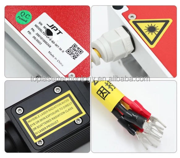 JPT M7 Series 60W Pulsed MOPA Fiber Laser Source for Color Marking