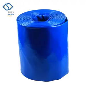 Tuyau d'eau plat personnalisé en PVC, tube plat de 12 pouces pour éviter la performance de rivière, 300mm