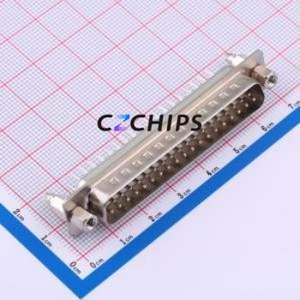 X0237WT7W5 D-Sub/VGA Connector Through hole Component (THT) Connector Standard D-Sub Male 37P Through Hole - Product Image 1