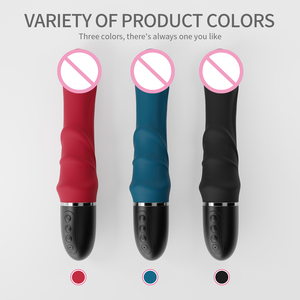 Toptan özelleştirme yetişkin cinsel ürünler masaj değnek G Spot yapay penis vibratör seks oyuncakları kadınlar için çiftin seks oyuncakları - Product Image 2