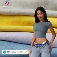 Tela Funcional Ligera de Nailon y Spandex de 150 g/m², Alta Elasticidad, Tacto Suave Mate, Antibacteriana, Agradable al Tacto, para Ropa de Yoga