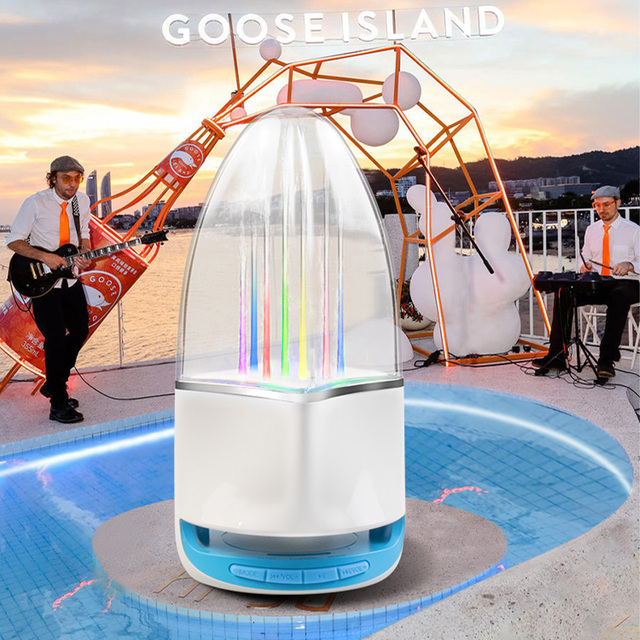 MODENG Source Manufacturer Gift Water Drop Subwoofer Music Speaker Support TF Card Stereo Bass