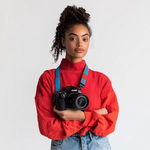 Thiết kế có thể điều chỉnh Nylon vai máy ảnh dây đai, vành đai mỏng với phát hành nhanh chóng cho tất cả các máy ảnh/ - Product Image 5