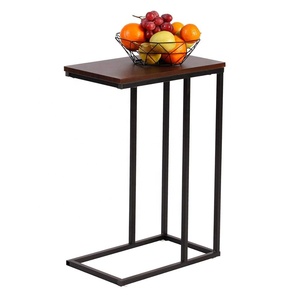 Muebles de sala de estar, dormitorio, <span class=keywords><strong>pequeño</strong></span> sofá de metal de madera, mesa <span class=keywords><strong>auxiliar</strong></span> de café - Product Image 2