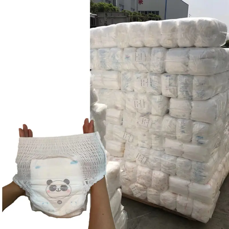 Big Factory Rejected Baby Diaper Stocklot,High Quality C Grade B Baby Diaper In Bales Made In China