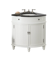 Meuble-lavabo de salle de bain moderne minimaliste, petit, clair, frais, à évier unique, 24 pouces, sur pied, avec dessus en marbre artificiel