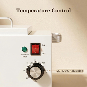 เครื่องอุ่นแว็<span class=keywords><strong>ก</strong></span>ซ์ขนาดใหญ่ 2.5 ลิตร สำหรับมืออาชีพ ความจุ 2500 มล. ใช้สำหรับกำจัดขน - Product Image 3