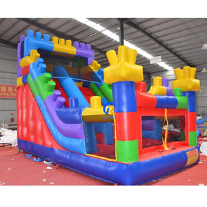 Bán Buôn Giá <span class=keywords><strong>Inflatable</strong></span> Vui Chơi Giải Trí Công Viên Khối Xây Dựng Lâu Đài <span class=keywords><strong>Bouncy</strong></span> Combo Bền Trượt Bơm Hơi Cho Trẻ Em Của Đảng - Product Image 2