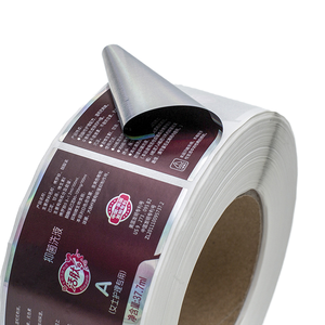 Etiquetas de papel autoadhesivas impermeables, pegatinas de comestibles de forma cuadrada para uso de velas que no se pueden arrancar - Product Image 3