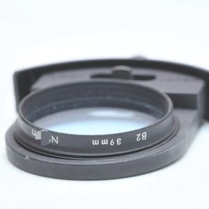 Support de filtre dédié de 39 mm à visser avec objectif bleu B2, neuf, original, en stock, automatisation industrielle, Pac dédié Plc - Product Image 1