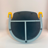 Appareil d'entraînement abdominal PP Zone Wheel Core Trainer pour la maison avec poignées antidérapantes, haute qualité, durable, pour fitness unisexe