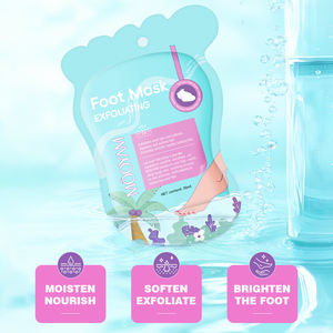 Masque pour les pieds exfoliant à la lavande OEM pour éliminer les callosités, hydratant, hydratant, prévenir les fissures, style masque pour les pieds - Product Image 3