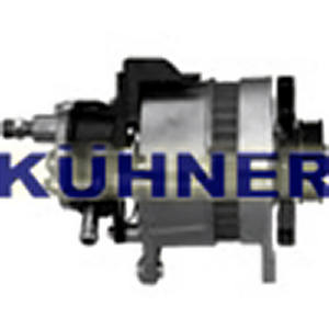 Alternatore compatibile con FORD TRANSIT 2.5 D (TBS, TCL, TCS, TEL, TES) Diesel (KW: 50, CV: 68) dal 12-1985 al 01-1989 KUHNER - Product Image 2