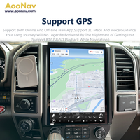 AOONAV 13 "IPS QHD coche Radio táctil estéreo pantalla GPS navegación Carplay reproductor Multimedia para Ford F150 2015-2023 Unidad Principal
