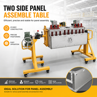 Table d'assemblage à deux panneaux sur mesure pour armoire électrique industrielle – Fournisseur d'équipements de poste de travail de fabrication