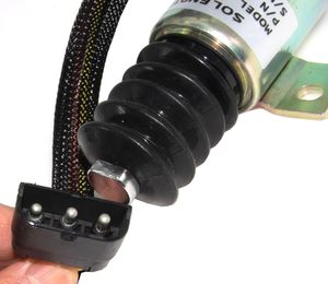 11033954 Stop Solenoid VOE 11033954 for Volvo Wheel Loaders L120C L90C L150C L150 L120B L90B L180 - Product Image 4