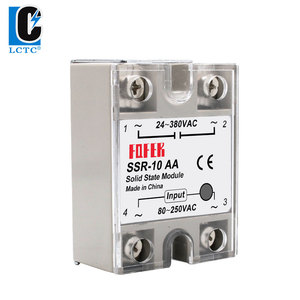 Однофазное твердотельное переменное реле 3-32 В dc DA AA DC миниатюрная теория мощности эпоксидная смола 24 -380 В - Product Image 5