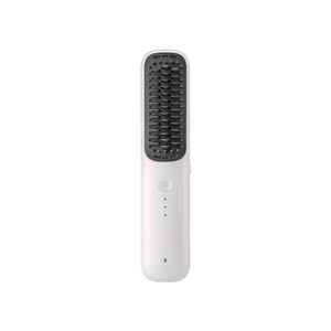 Mini Plancha de Pelo Inalámbrica, Color Blanco Deslumbrante y Morado Púrpura, 269g, Portátil, con Función de Iones Negativos, para Uso Doméstico - Product Image 2