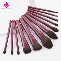 Ensemble de pinceaux de maquillage pour MAC, marque privée, taille normale, fond de teint, Blush, 12 pièces, 2022, Offre Spéciale