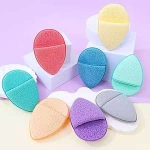 Mini Esponja Cosmética en Forma de Lágrima para Dedo, de 3 Días de Duración, para Uso Húmedo o Seco, Esponja de Maquillaje en Polvo con Cojín de Aire, GZ RTS, Pedido Mixto al por Mayor - Product Image 3