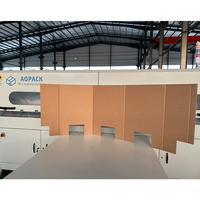 Machine à fabriquer des boîtes automatiques en carton Aopack, machine à fabriquer des boîtes en carton ondulé, prix entièrement automatiques
