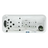 Prix usine mini massage intérieur spa baignoire petite taille bain à remous acrylique chaise longue bain à remous spa pour 1 personne