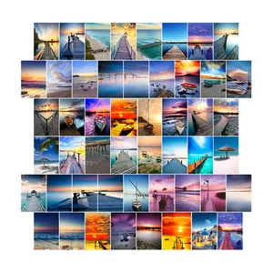 Customized Photo 50 Pieces Print Picture 4*6 Inch Collage Kit for Wall Aesthetic