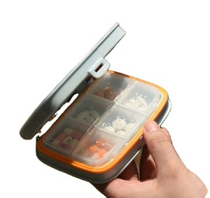 <b>Pill</b> Organizer Arthritis Friendly BPA Free Travel <b>Pill</b> Box <b>Case</b> - Product Image 3