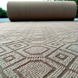 Tessuto non tessuto agugliato alfombras soggiorno corridoio doppio colore jacquard tappeto - Product Image 6