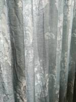 Rideaux en voile de fleurs européennes de luxe avec un design moderne, rideaux transparents en tulle pour salon, hôtel, café, rideaux plissés