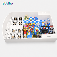 Equipo de Juegos Interior Comercial Personalizado con Piscina de Pelotas, Tobogán y Área de Juegos Suave para Niños Pequeños en Centros de Juego Infantiles