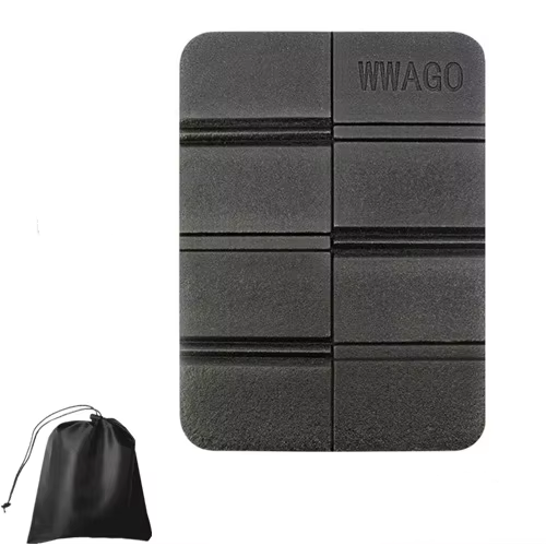 Black cushion + storage bag
