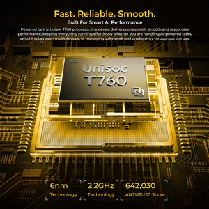 Tableta Robusta OUKITEL RT11 con Pantalla de 8 Pulgadas, Batería de 10000 mAh, Cámara Principal con IA de 16 MP, Android 16, 8 GB + 256 GB, 5G - Product Image 6