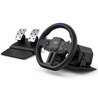 Volant de course PXN V900 GEN2 avec pédales, volant à 270/900 degrés avec retour de force vibratoire pour PC, PS4, Xbox One, Switch