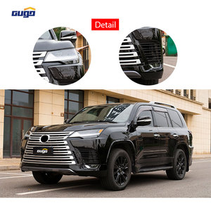 Kit carrosserie GUGO pour <span class=keywords><strong>Lexus</strong></span> LX570 2008-2015, mise à niveau vers LX600, modèle exécutif avec pare-chocs et feux antibrouillard - Product Image 4