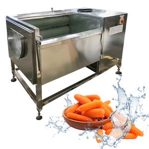 500kg Légumes frais et taches de viande Nettoyage Peeling Melon Légumes Surface Propre Machine à laver Fournisseurs - Product Image 4