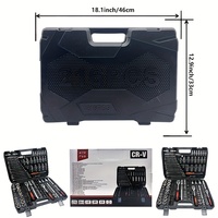 Ensemble d'outils professionnels pour mécaniciens de 216 pièces, en acier au carbone durable, clés à cliquet, douilles, tournevis, 1 ensemble OEM/ODM Auto