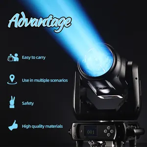 High Brightness Powerful Dj Disco Beaming White Stage Lighting Equipment Moving Head Lights 290w For Night Club Party