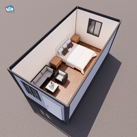 Plateforme de visualisation modulaire en conteneur au Groenland, maison en conteneur démontable