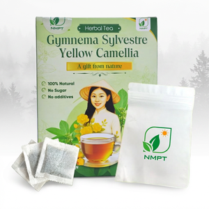 Vietnamese Origin Gymnema Sylvestre Yellow Camellia Herbal <b>Tea</b> Bags Cold-Dried Process for Wellness Support Wholesale - Product Image 1