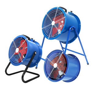 Ventilateur axial 220V 380V haute puissance, ventilateur de ventilation industriel, ventilateur d'extraction pour cuisine, matériau en fer - Product Image 2